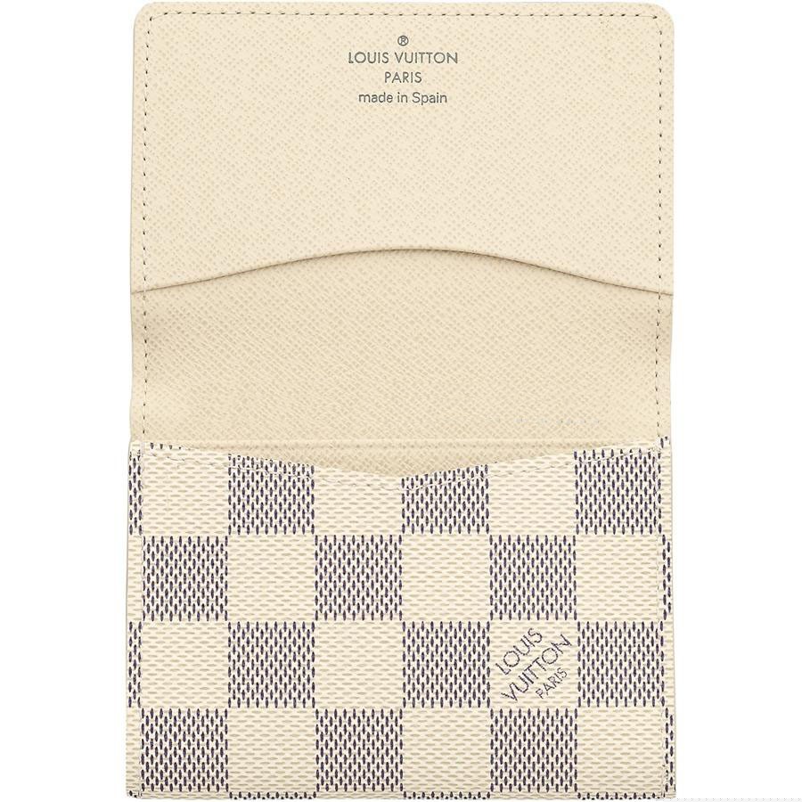 Fake Louis Vuitton Business Card Holder Damier Azur Canvas N61746 Online